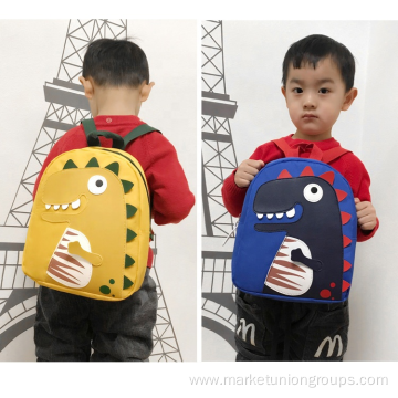 2021 new dinosaur cartoon backpack for children